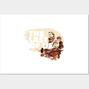 the last of us tv series " TLOU " tshirt sticker etc. design by ironpalette Posters and Art